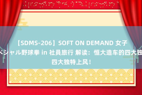 【SDMS-206】SOFT ON DEMAND 女子社員スペシャル野球拳 in 社員旅行 解读：恒大造车的四大独特上风！