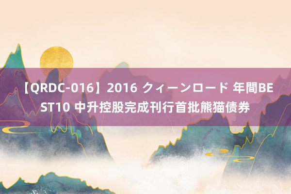 【QRDC-016】2016 クィーンロード 年間BEST10 中升控股完成刊行首批熊猫债券